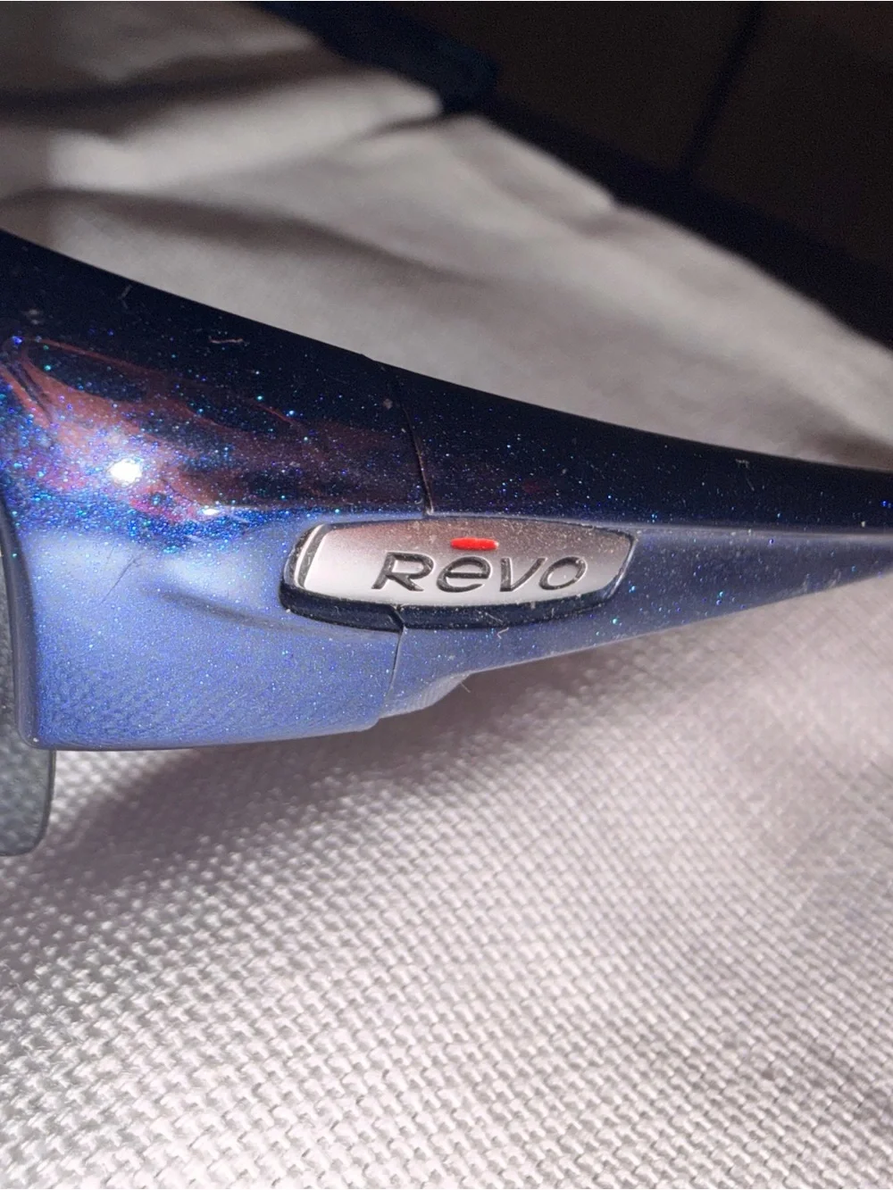 Revo Men’s Swim Sunglasses - Navy Frames with Gray Lenses